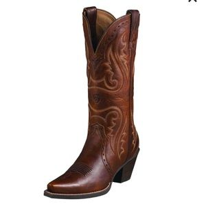 Gently Used Ariat Heritage X Woman’s Cowboy Boots